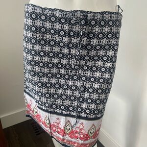 Boho vintage cotton mini Skirt